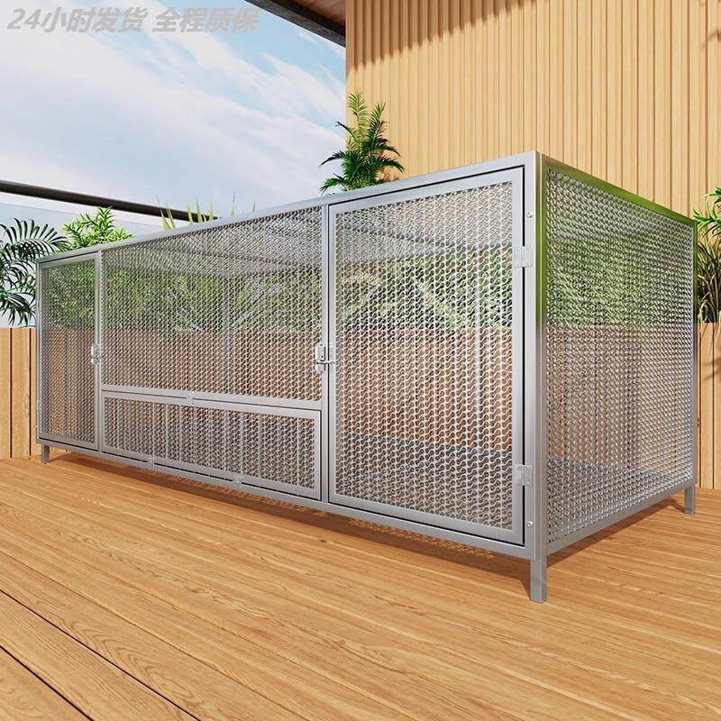 不锈钢鸡笼子家用养鸡养殖大号特大家兔子鸡舍加密鸭室外鸽子笼子