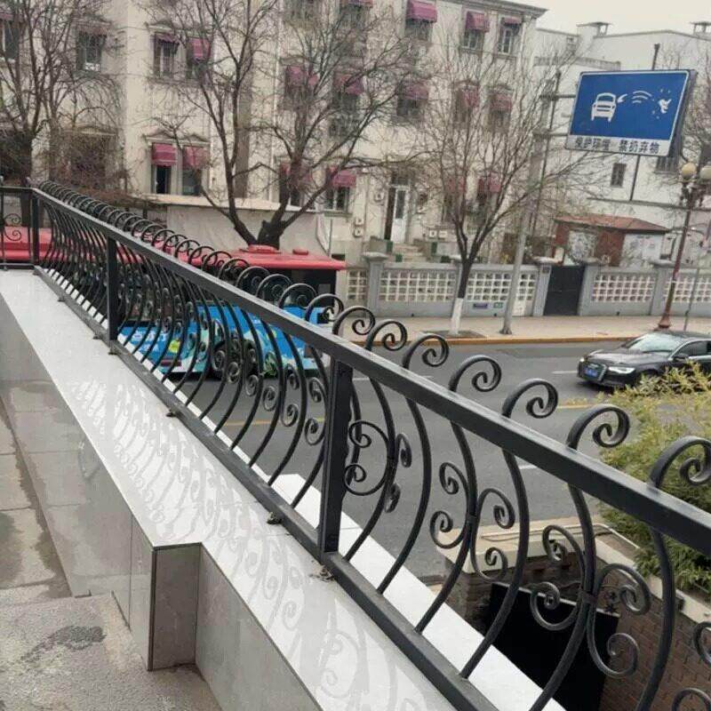 法式铝合金铁艺阳台护栏杆露台花架护栏室外庭院围栏阁楼栏杆定制