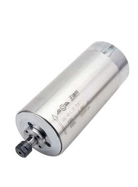 主轴水冷1主轴5kw石雕高速昌盛昌盛水冷 圆形电机机木工.雕刻主轴