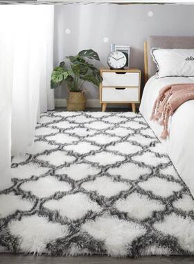 Carpets Plush carpet bedroom rug bedside blanket floor mat 1