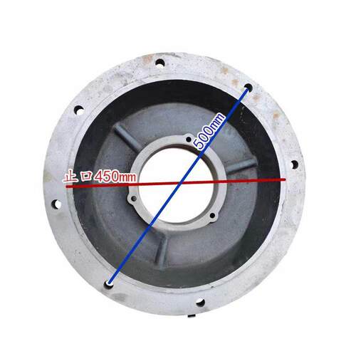YE2/Y2-280-4立式电机前端盖法兰盘端盖八角八柱八孔立盖75-90KW