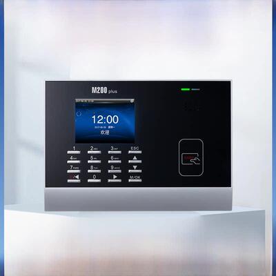 ZKTeco熵基M200Plus/M300Plus射频卡考勤机刷卡打卡机MX200