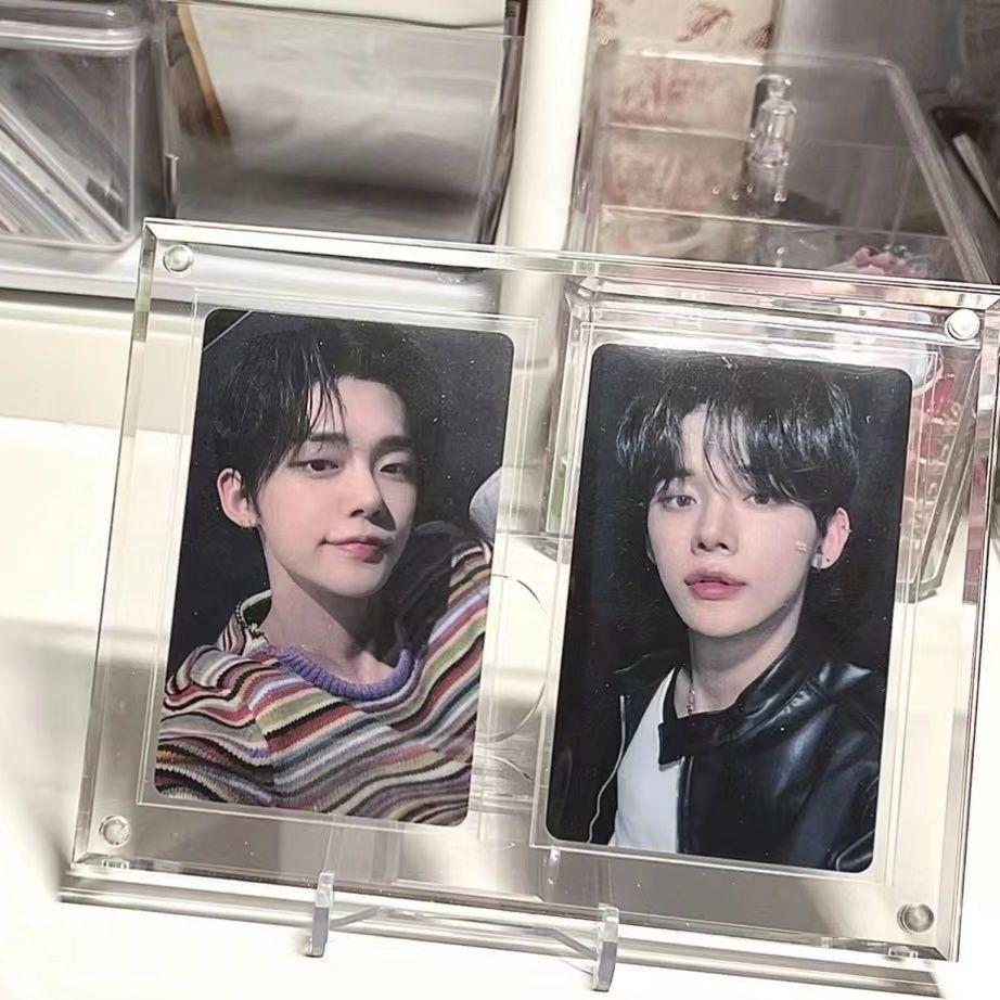 ins亚克力透明相框DIY亲子装饰画