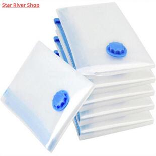 Home Storage Bag Foldabl Transparent Border Organizer Vacuum