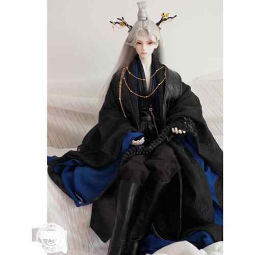 BJD娃衣材料包古装id75壮叔帅气魂ob24男女3分特体68汉服兵人黑龙