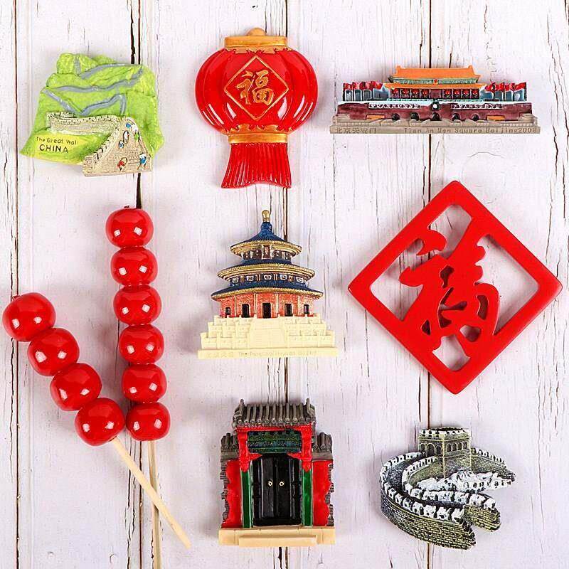 Fridge magnet beijing souvenirs china great wall - 实物图