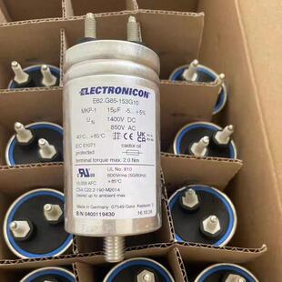 1400VDC ELECTRONICON 薄膜电容器 850VAC 15UF E62.G85 153G10