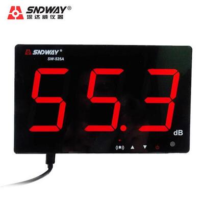 SW-525B 525A G噪音计分贝仪检测仪壁挂式声级计音量测试仪