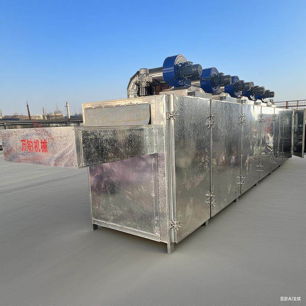 网带烘干机 蔬菜 / 水果脱水烘干 连续作业 食品级高效干燥设备