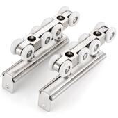 门吊轮移门推BF A208H拉门轮吊滑轨道厨房卫生间实木吊轨吊轮滑轨