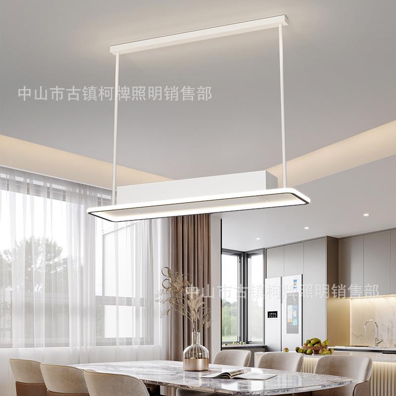 灯现代简约风扇无灯客厅叶吸顶静音电风扇灯体吊餐286厅家一用吊