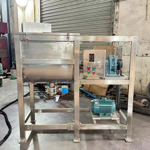 供应南通卧式搅拌机粉体搅拌机不锈钢拌料机颗粒混色机