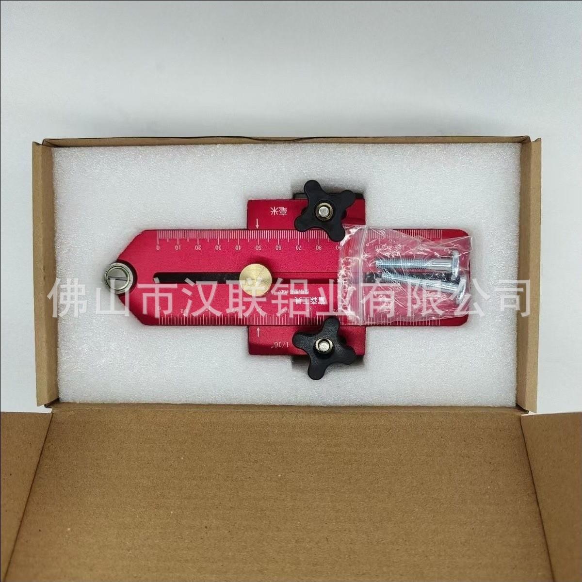 薄板切割定位器 木工台锯薄板锯切导向器 木工工作台靠山