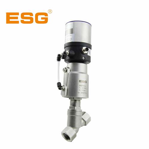 ESG精锐阀门螺纹式气动比例调节阀蒸汽调节阀染色机比例调节阀