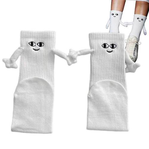 Magnet Suction Socks Holding Hands Socks For Girls Women