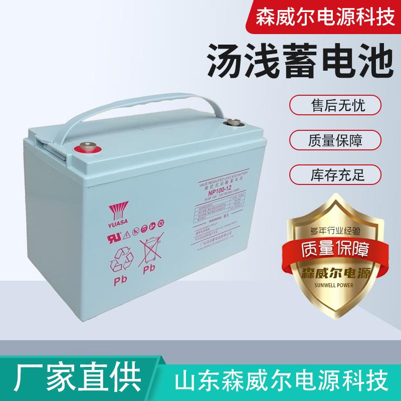 厂家直供汤浅蓄电池NP100-12H 蓄电池铅酸免维护 直流屏 UPS电源