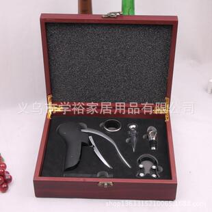 速卖通红酒开瓶器酒具六件套装鹅头启瓶起子酒吧商用日用礼品现货