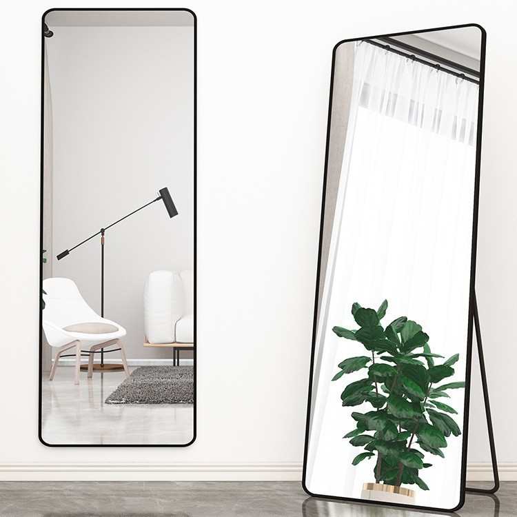镜子穿衣镜落地家用壁挂贴墙女生卧室全身镜网红挂墙宿舍试衣镜