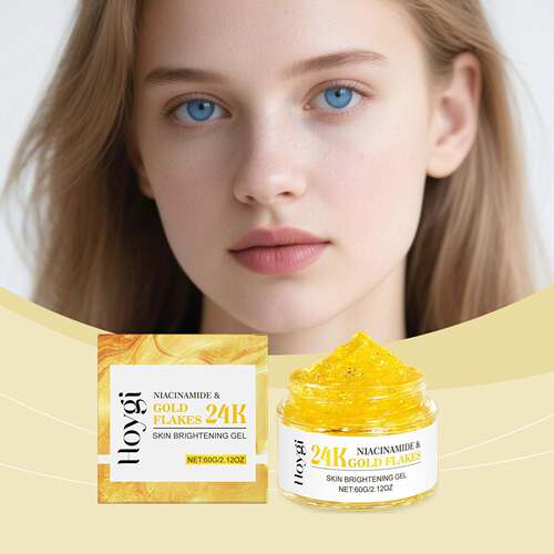 HOYGI Nicotinamide 24K Gold Foil Moisturizing Gel - Gentle a