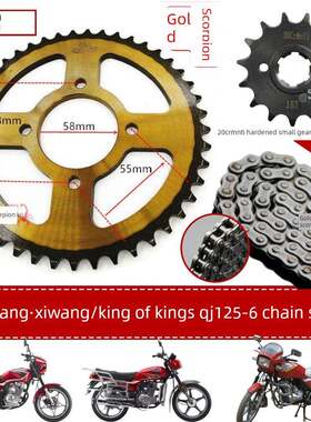钱江禧王王中王QJ125-6摩托车改装提速大小炼盘加厚炼条套炼