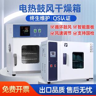电热鼓风干燥箱恒温烤箱实验室工业高温烤箱药材烘干箱老化箱