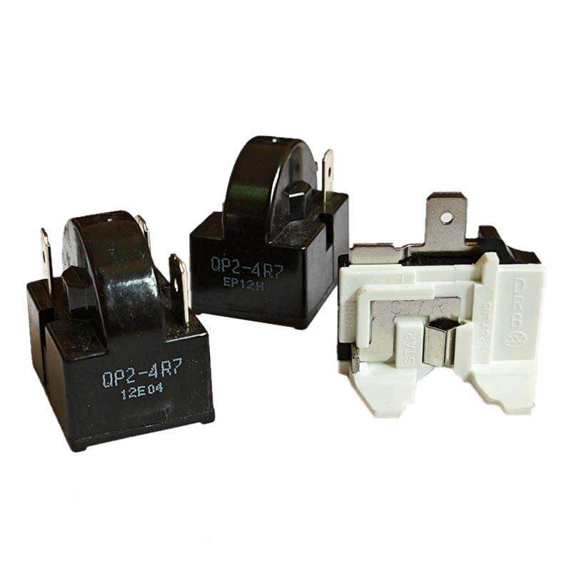 原装冰箱压缩机启动器QP2-4.7 4R7PTC启动器蝶形过载保护器1插3脚