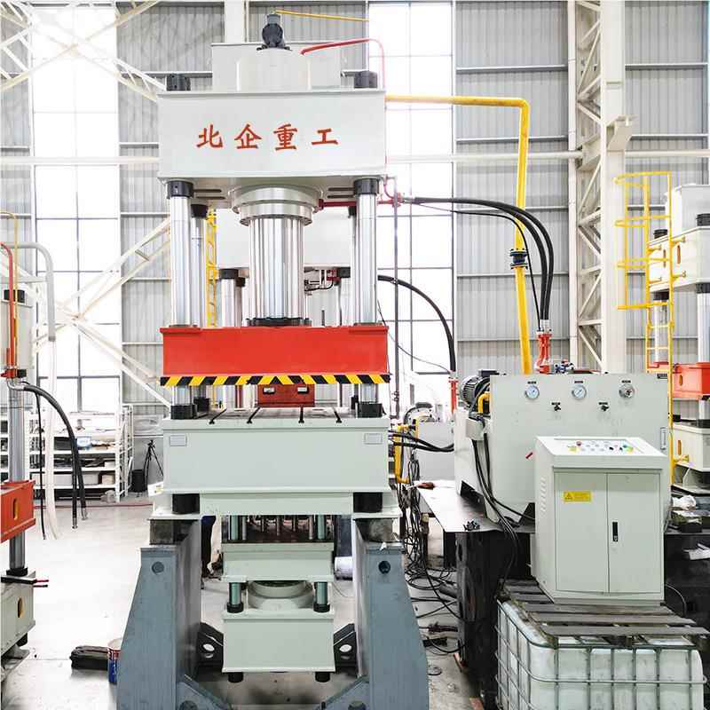 槽定制630压伺服四柱液压机 6吨30YQ27-630t油机不锈钢水薄板拉伸