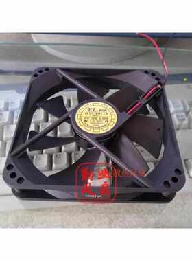 。12025 12cm/厘米风扇 电脑机箱电源风扇12V 0.30A D12BH-12