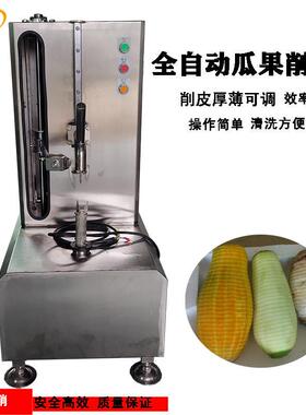 厂家供应削皮机全自动瓜果去皮机南瓜冬瓜哈蜜瓜刮皮机大型削皮机