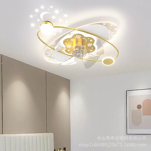 吸顶风扇一灯客厅889轻奢餐厅组灯具现代简约家用体吊扇灯套餐全