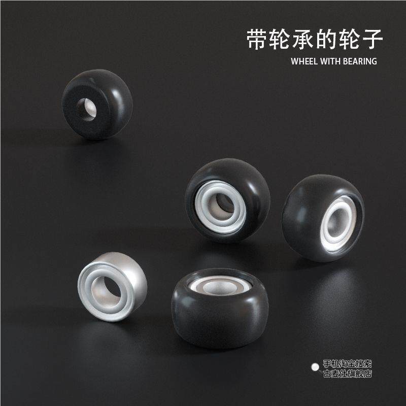 Креативные игрушки для детей 手指滑板专业版轴承轮五层枫木新手入门迷你指尖滑板摆件解压玩具 Gumahus