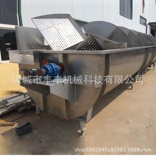 供应大容量螺旋预冷机全自动鸡鸭鹅屠宰机械生产厂家鸡头预冷