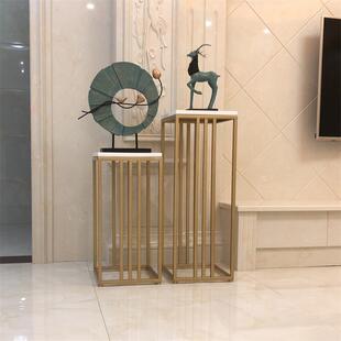 北欧花架现代简约客厅装 饰架室内置物架网红铁艺落地绿萝吊兰花架