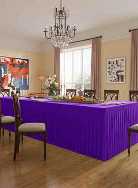 高档白色长条会议桌桌布长方会形议室桌裙定制桌套台罩布桌罩桌高