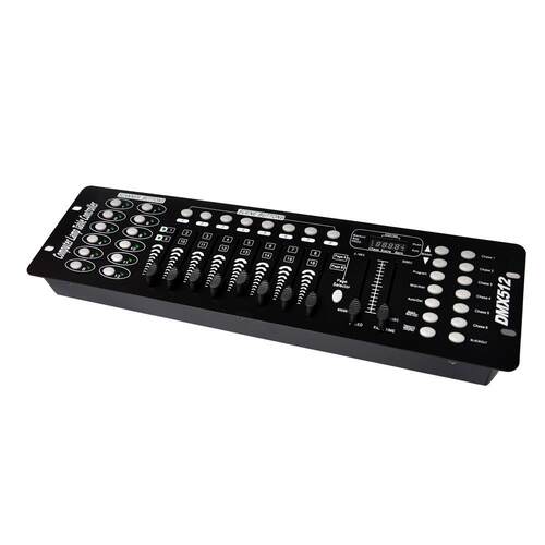 普通款192控台价格实惠厂家舞台灯光控台DMX512迷你控制器