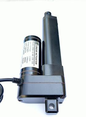 电动推杆行程50mm电动伸缩杆DC12V24V升降推杆开窗器电动推杆厂家