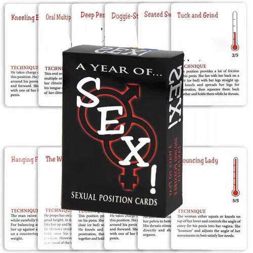 sex card game Adult Sexual Position Card Bedroom Battle toys