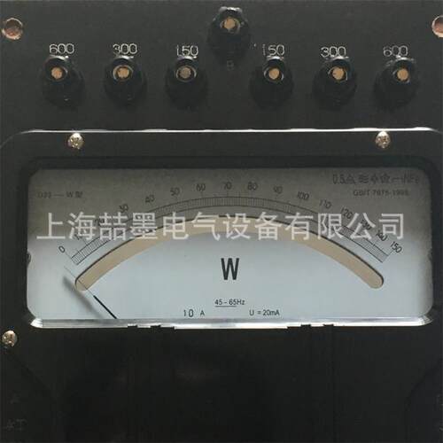 上海二表厂 D31-cosφ 三相功率因数表1.0级 0.5A