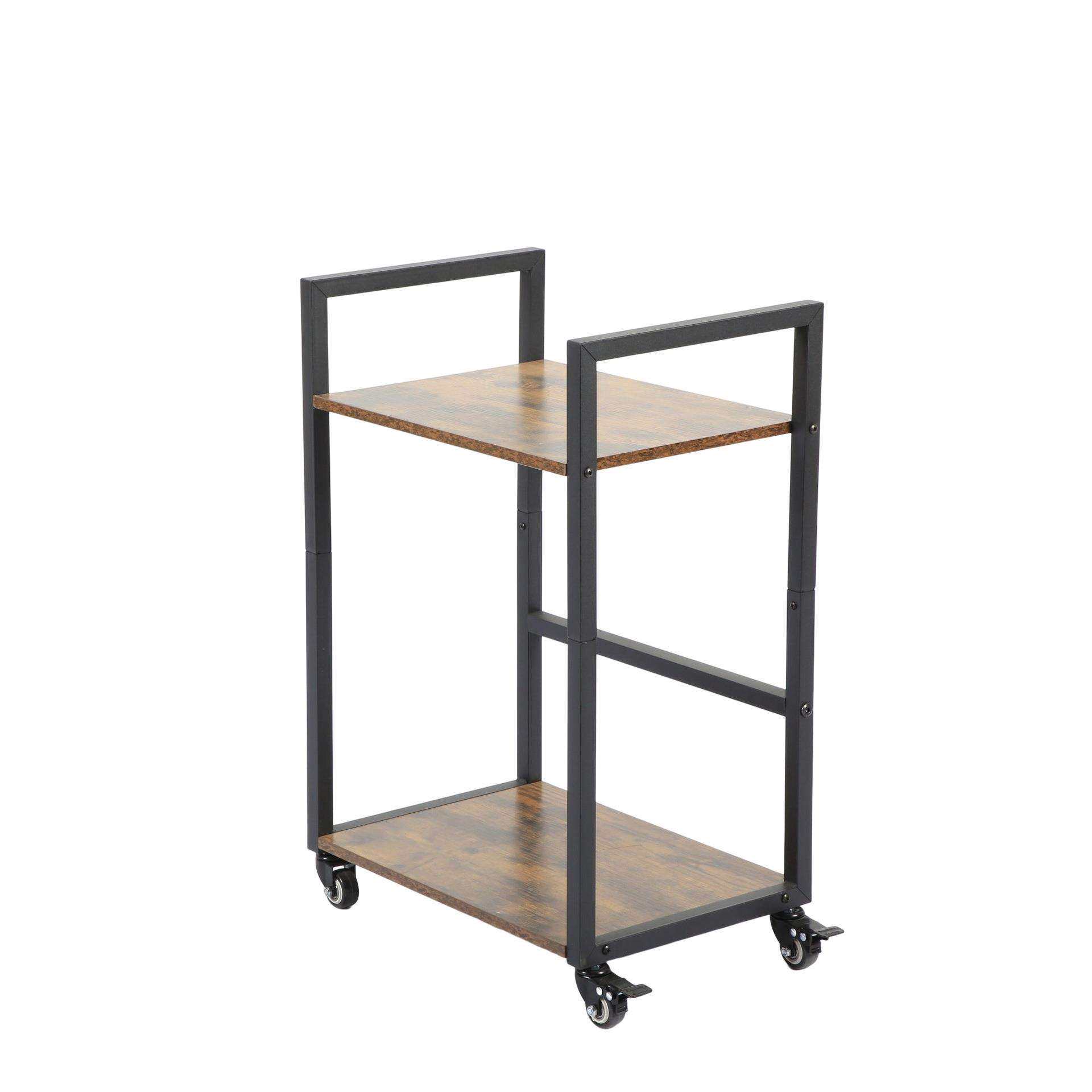 电脑主机架放打印机架子多功能双层置物架桌下机箱托架家用收纳