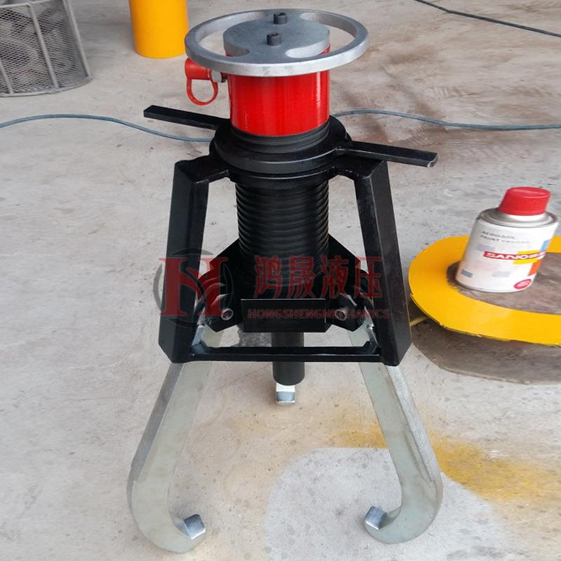 厂供现货分体式液压拉马多规格液压拔轮器三爪式分体式液压拉马