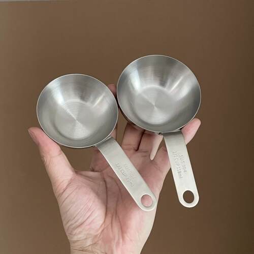 04不锈钢量勺烘焙量匙量杯毫升勺子调味勺商用厨房液体定量杯