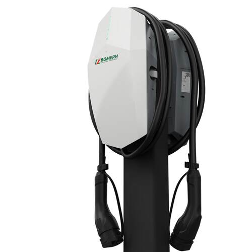 新能源电动汽车充电桩交流家用挂壁式立柱16/2A7-22KW220/80V