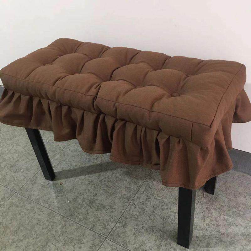 xyt长坐垫椅子垫加厚坐垫学生椅子长方形条形凳子纯色座垫钢琴凳