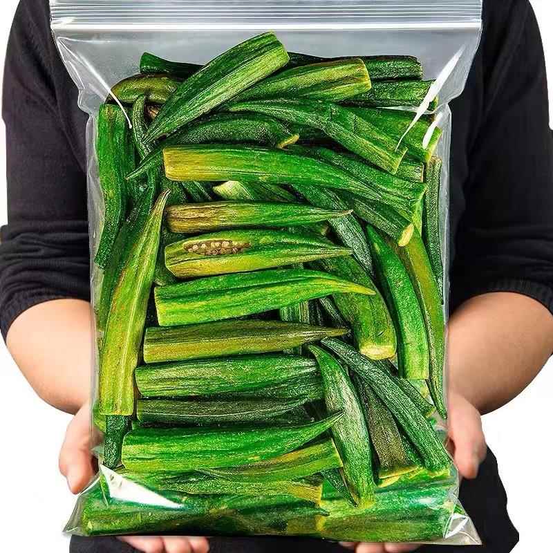 秋葵脆蔬果干即食秋葵干罐装脱水果干儿童孕妇蔬菜干休闲零食