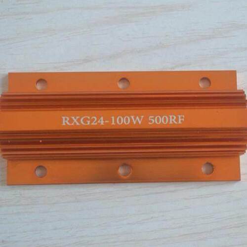 高品质RXG24大功率黄金铝壳散热电阻器限流预充解码10W25W50W100W