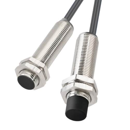 至璨E2ZE电感式接近开关M8M12M18M30螺纹金属感应三线NPN常开常闭