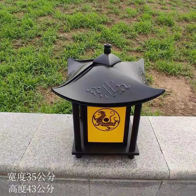 灯灯笼路灯厂家中式庭院庭院仿古批发灯笼文景观灯景区防水旅灯头