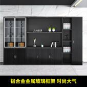 批老板办储室件柜衣柜木质资料柜子文带公锁存见详情背景高柜隔断