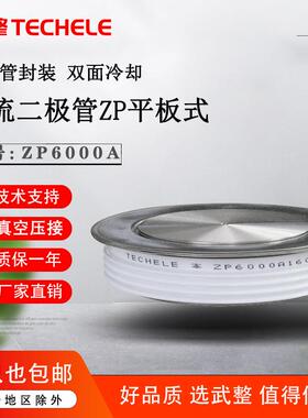 整流二极管平板式ZP6000A1600V适用于焊接设备充电设备