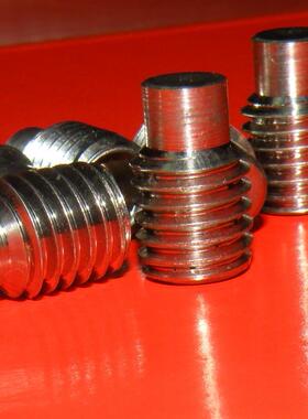 8M*30长端DCRBIN柱915紧定螺钉内六角锈圆柱端止付螺丝不钢机米螺